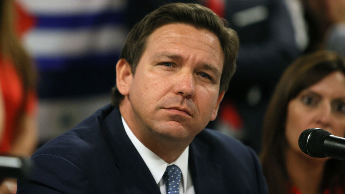 <i>Joe Raedle/Getty Images</i><br/>Florida Gov. Ron DeSantis