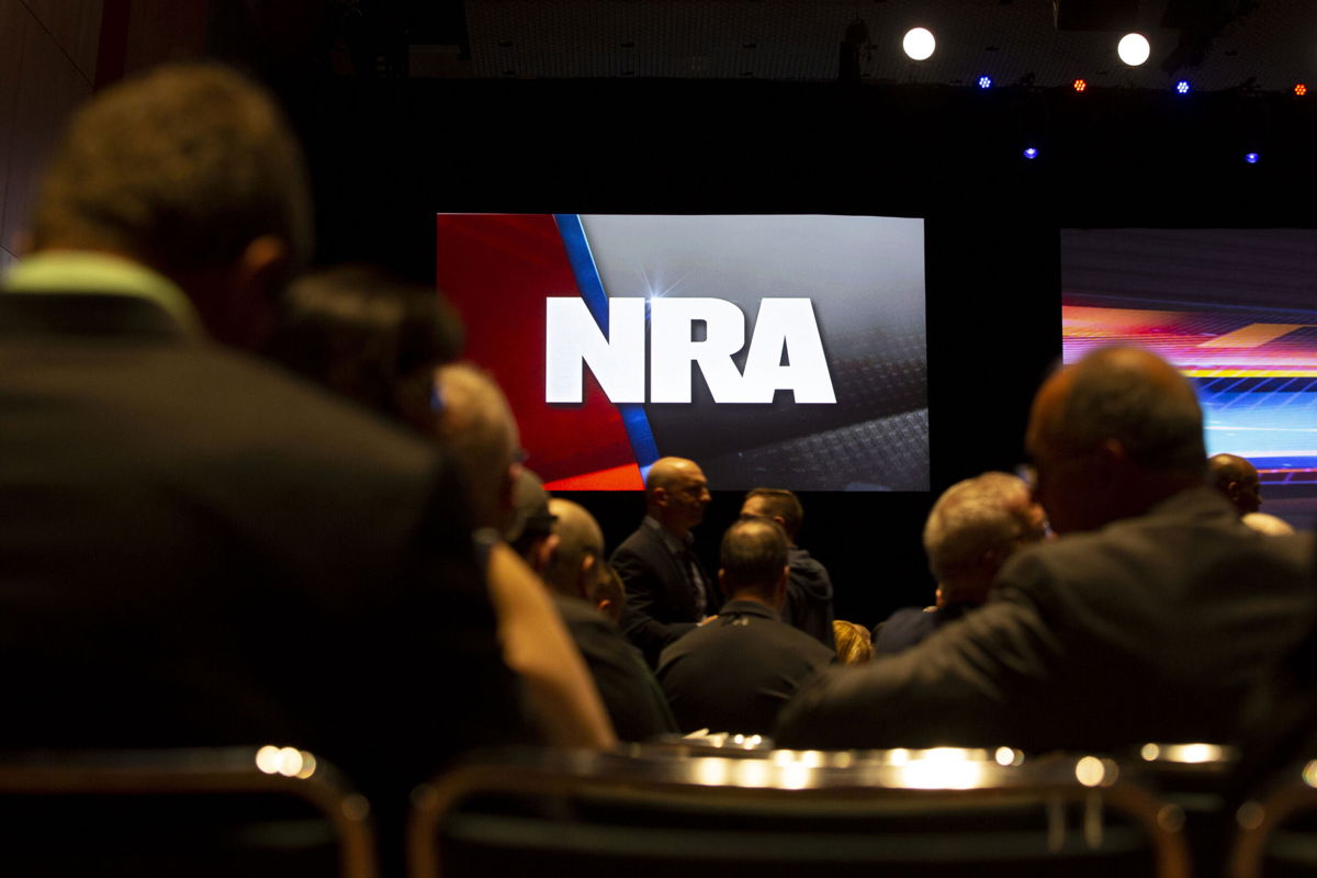 <i>Daniel Acker/Bloomberg/Getty Images</i><br/>The National Rifle Association announced Tuesday it has canceled its 2021 annual meeting in Houston over Covid-19 concerns.