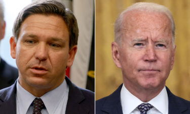 The uptick in direct rhetoric between the President Joe Biden and the Republican governor DeSantis' reached its crescendo