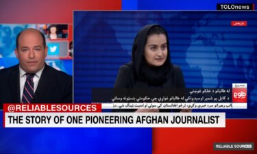 Beheshta Arghand decided to leave Afghanistan