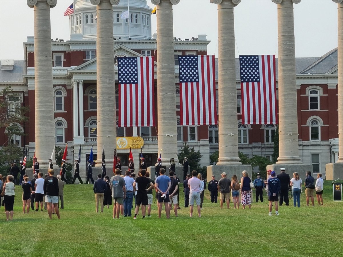 The City of Columbia and the University of Missouri are holding a ceremony in remembrance of those killed in the Sept. 11 terrorist attacks. 