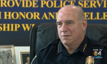 Coral Gables Police Chief Ed Hudak suffered a stroke in July.