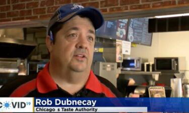 Restaurant owner Rob Dubnecay is scrambling to find a new supplier after his distributor said it had to "take a pause."