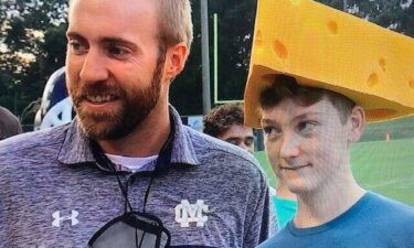 The "Magic Moment" came as a huge surprise for Christian before the start of the Mobile Christian High School Football Game.