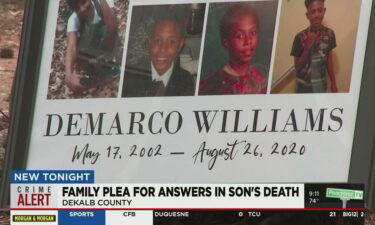 18-year old DeMarco Williams was shot and killed just over a year ago outside of his home.