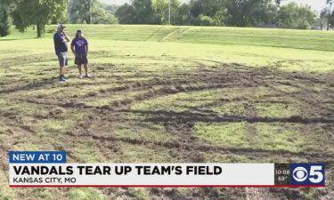A Youth football league is in need of a new field after vandals destroyed it.