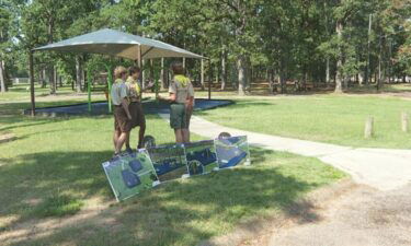 A local Eagle Scout troop is partnering with the city to construct the playground at Spring Lake Park -- but they need the community's help to make it happen.