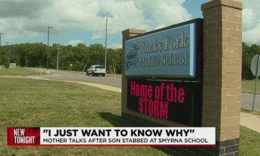 The mother of a Midstate teen who was stabbed on school grounds is speaking up. It happened at Rocky Fork Middle School in Smyrna before classes began.