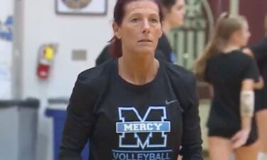 Mercy head coach Connie Hulsmeyer is in her third year with the program