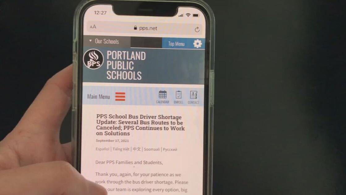 <i>KPTV</i><br/>Families of some Portland students find themselves in a tough spot wondering how they're going to get their kids to school Monday morning.