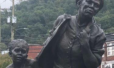 A sculpture of underground railroad activist Harriet Tubman now sits in the middle of Sylva. A dedication ceremony will take place Sunday afternoon from 2-4 p.m.