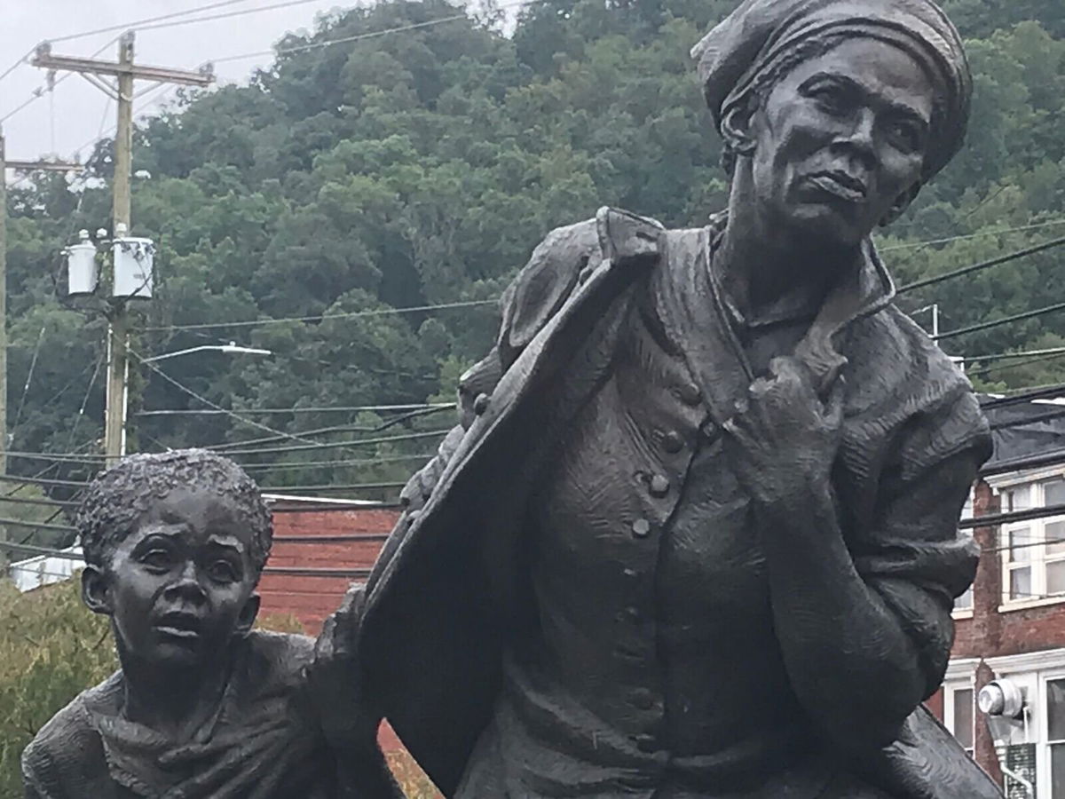 <i>WLOS</i><br/>A sculpture of underground railroad activist Harriet Tubman now sits in the middle of Sylva. A dedication ceremony will take place Sunday afternoon from 2-4 p.m.