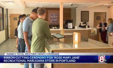 Portland's newest recreational marijuana shop opened Thursday on St. John Street. The owners of Rose Mary Jane are encouraging people who have been committed of nonviolent marijuana-related crimes to apply for a job.