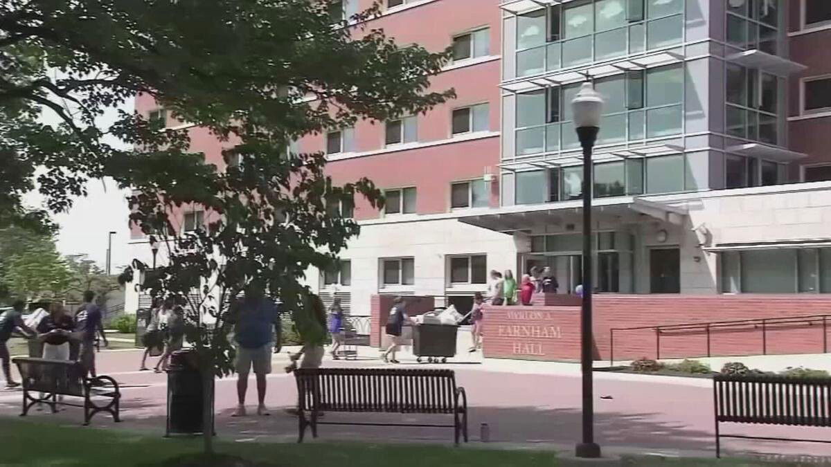 <i>WFSB</i><br/>The Southern Connecticut State University police department is alerting the community about a man who has been approaching students.