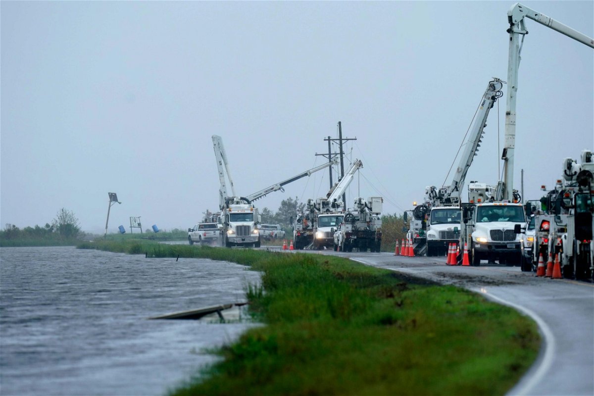 <i>Gerald Herbert/AP</i><br/>Tropical Depression Nicholas threatens to unleash heavy rainfall in Louisiana