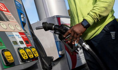 Chevron is taking steps to shift its business away from fossil fuels as concerns about the climate crisis grow. Pictured is a Chevron gas station in San Francisco