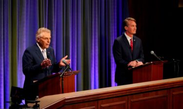 Virginia gubernatorial candidates Terry McAuliffe and Glenn Youngkin sparred over what each would do in the fight against the coronavirus