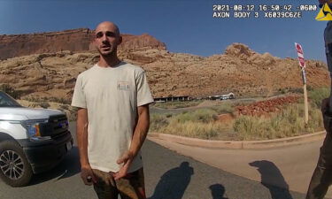 Bodycam footage from the Moab Police Department that shows them talking with Brian Laundrie is seen.