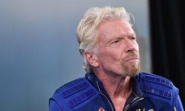 The Federal Aviation Administration is investigating Richard Branson's flight to space. His plane veered off course during its descent. Branson is seen here in New Mexico on July 11.