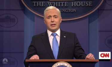 Beck Bennett is leaving 'Saturday Night Live.' Bennett here performs as former Vice President Mike Pence on "Saturday Night Live."