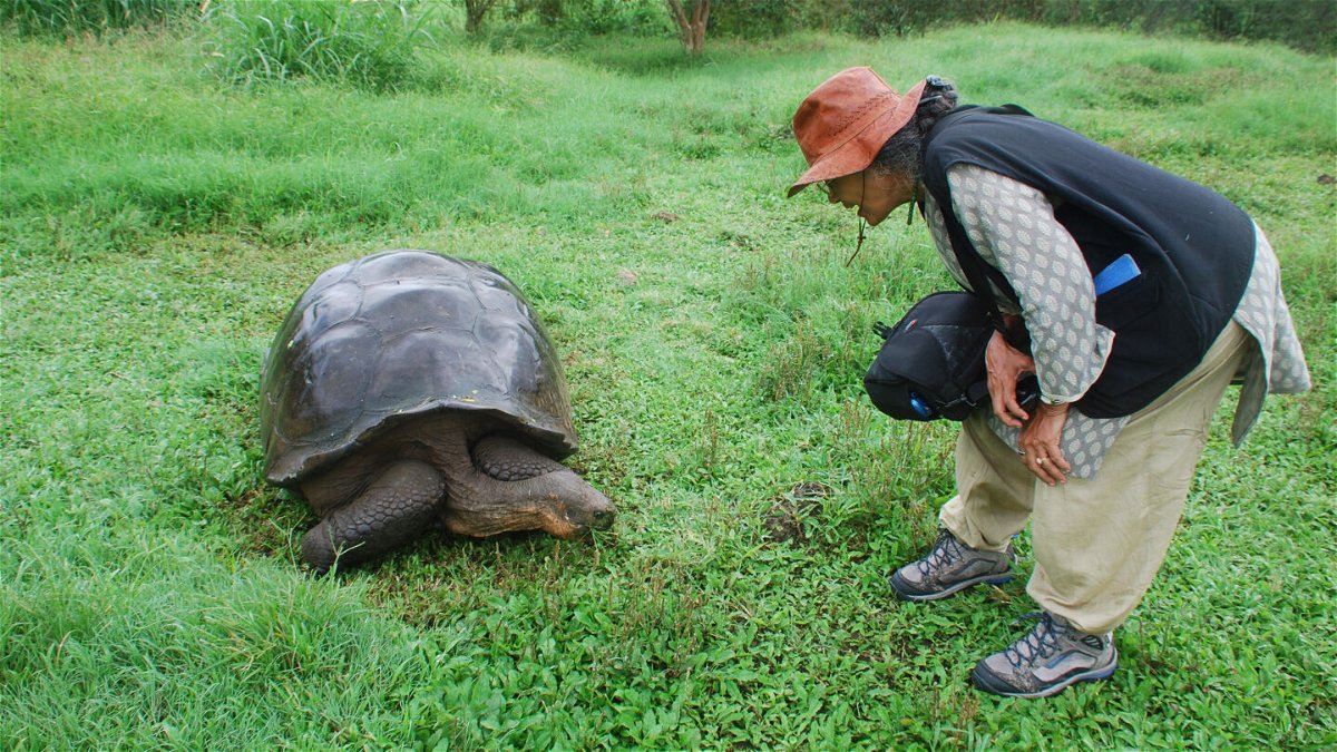 <i>Courtesy Sudha Mahalingam</i><br/>Mahalingam visited the Galapagos Islands in Ecuador in 2013.