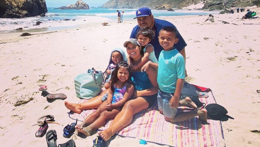 <i>From Gofundme</i><br/>Daniel and Davy Macias with their four children. A fifth
