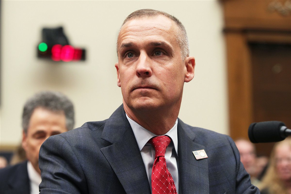 <i>Alex Wong/Getty Images</i><br/>Donald Trump super PAC cuts ties with Corey Lewandowski after a donor alleged unwanted sexual advances. Lewandowski here testifies on Capitol Hill