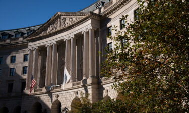 A general view of the Environmental Protection Agency building in Washington