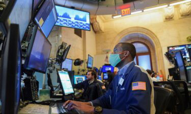 US Stocks could retreat this fall. Pictured is the New York Stock Exchange on August 19.