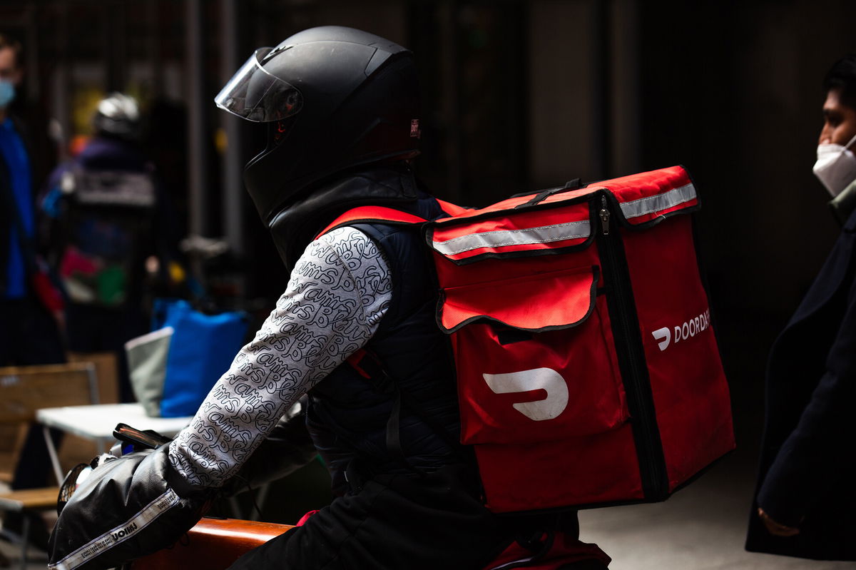 <i>Paul Frangipane/Bloomberg/Getty Images</i><br/>DoorDash