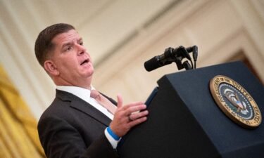 Labor Secretary Marty Walsh opens up about his sobriety as the nation faces addiction crisis during the Covid-19 pandemic. Walsh here speaks at the White House on September 8.