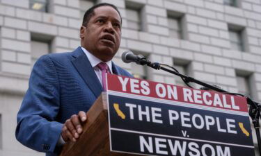 Republican gubernatorial candidate Larry Elder