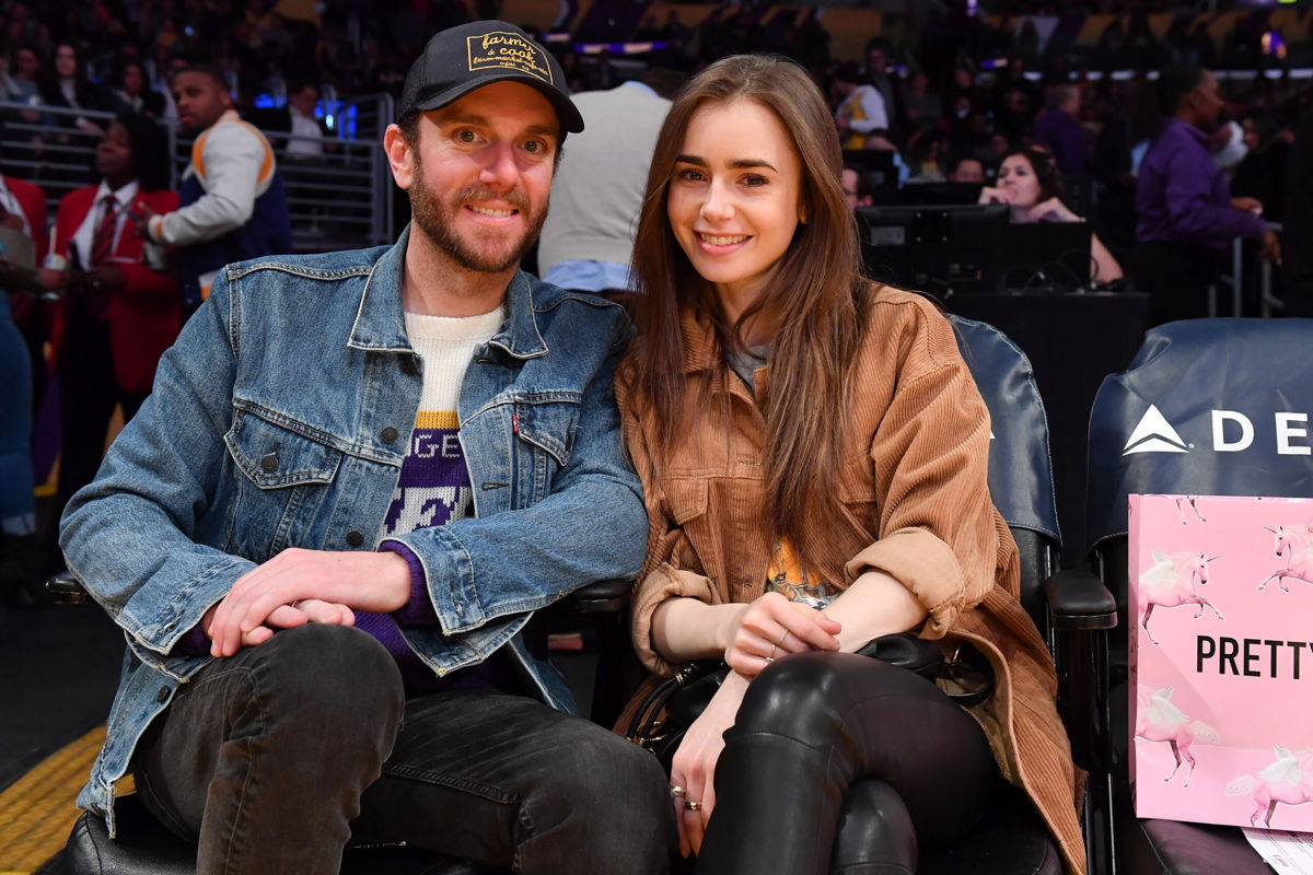 <i>Allen Berezovsky/Getty Images</i><br/>Lily Collins and Charlie McDowell