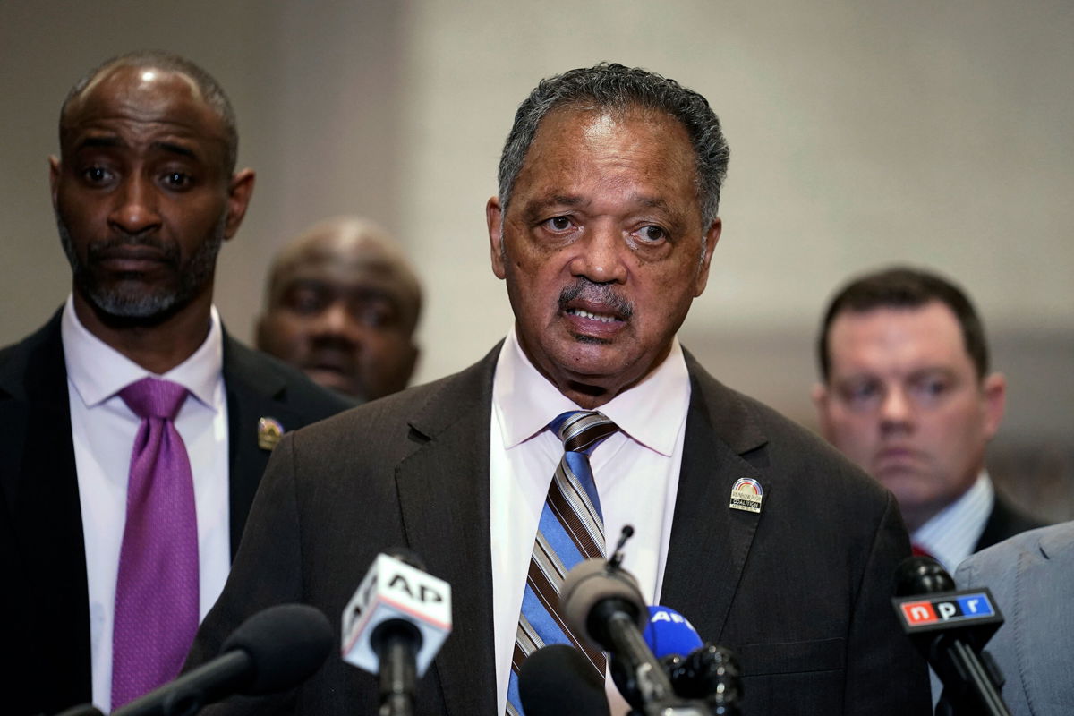 <i>John Minchillo/AP</i><br/>Rev. Jesse Jackson is expected to be discharged from a rehabilitation facility on Sept. 22