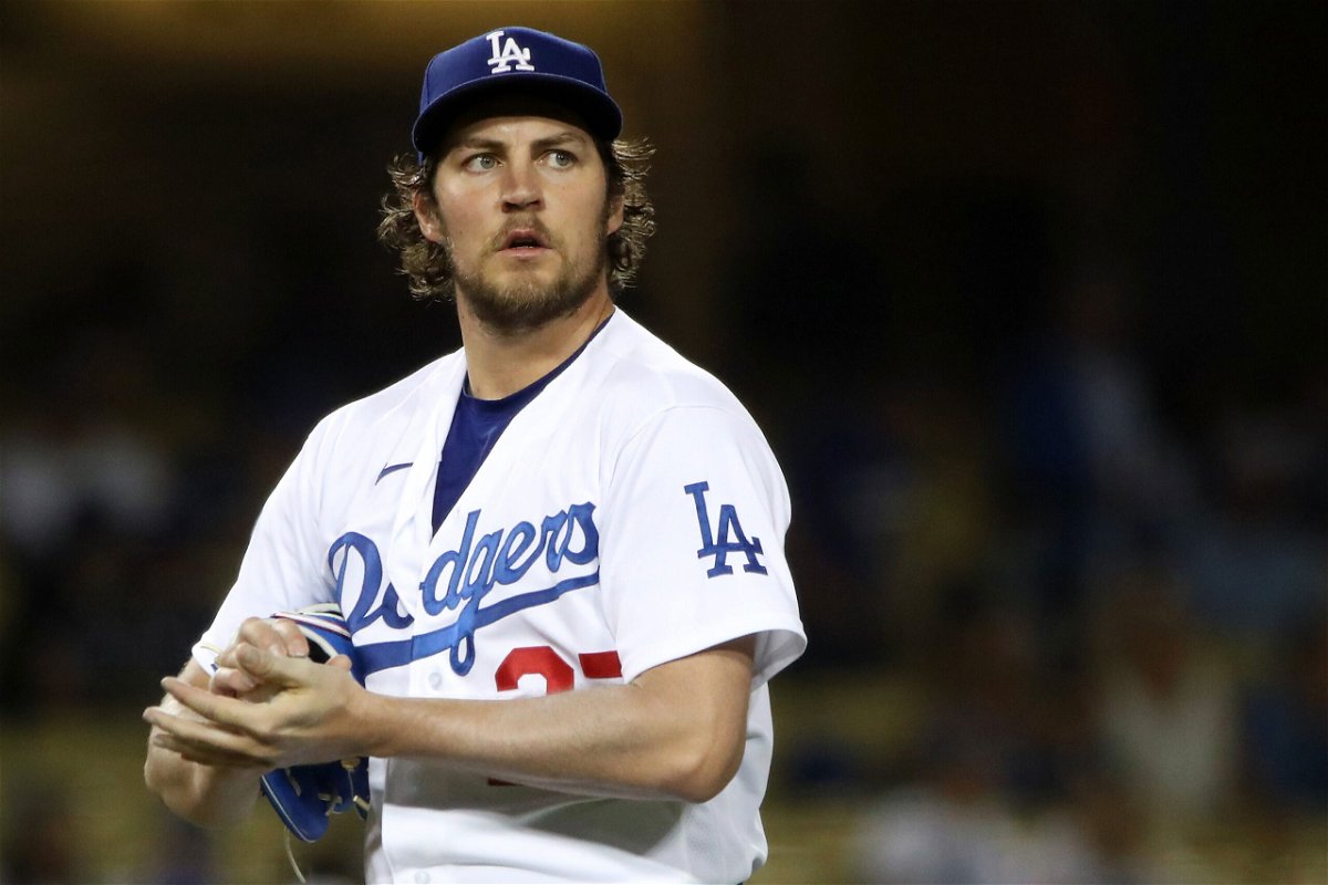 <i>Katelyn Mulcahy/Getty Images</i><br/>Los Angeles Dodgers pitcher Trevor Bauer's administrative leave has been reportedly extended through the rest of the season