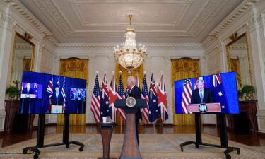 American officials defend a new deal to provide Australia with nuclear-powered submarines after French officials expressed frustration over the agreement's effect on an existing multibillion-dollar defense deal.