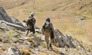 Heavy clashes reportedly erupted around Afghanistan's northern Panjshir Valley between Taliban fighters and an anti-Taliban group.