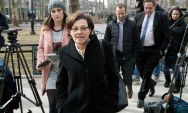 Nxivm co-founder Nancy Salzman is scheduled to be sentenced Wednesday in Brooklyn federal court. Salzman here arrives at Brooklyn federal court on March 13