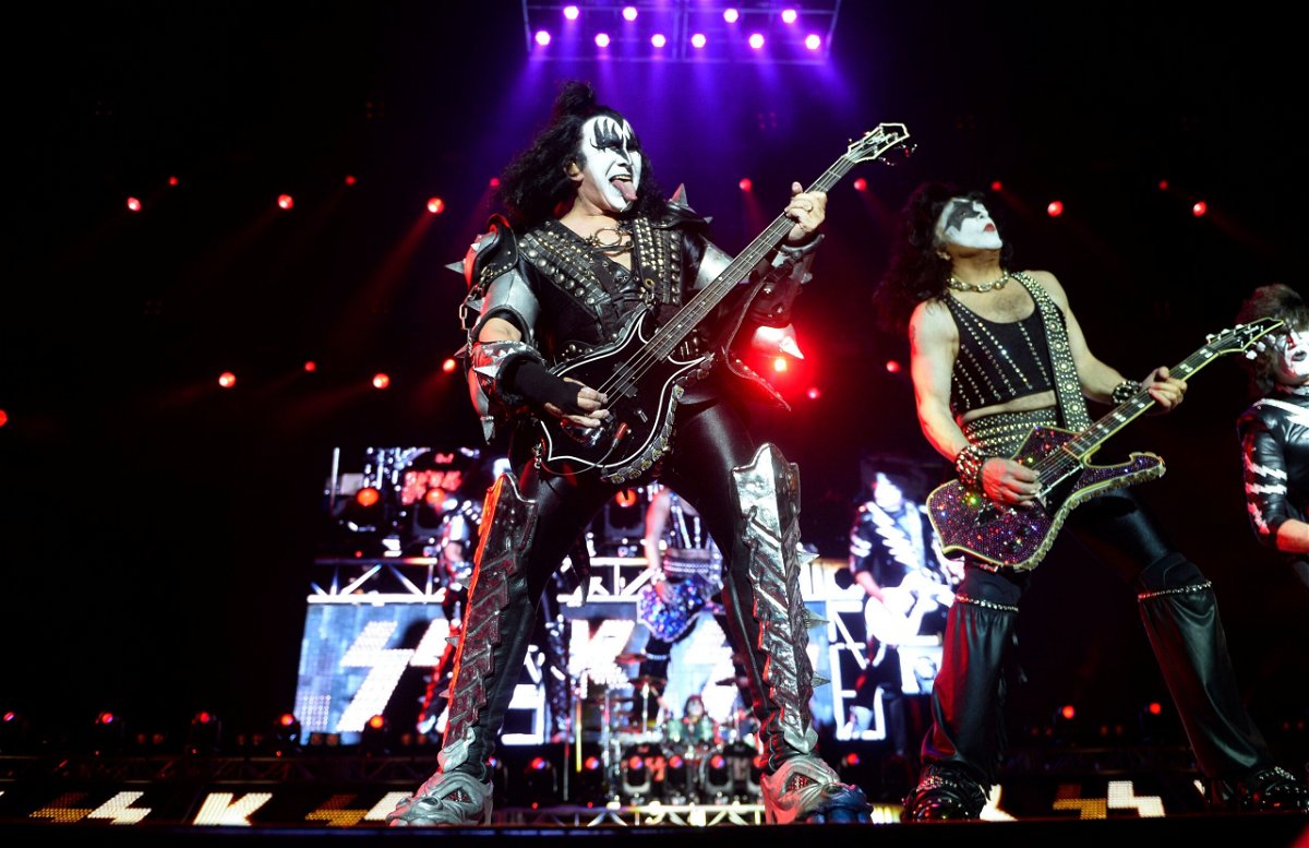 <i>MIGUEL RIOPA/AFP/AFP/Getty Images</i><br/>Gene Simmons (L) and Paul Stanley