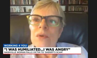 Cynthia Yancey said she felt "humiliated and angry" after she fell victim to a scam.