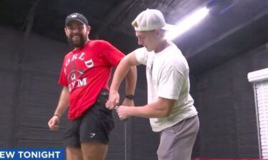 Pensacola native Dalton Musselwhite is living his best life. Working out twice a day -- he loves to feel the burn.