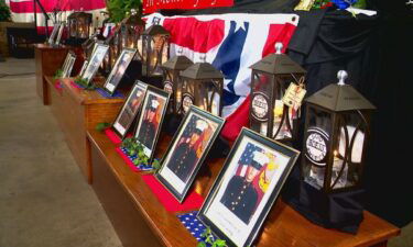 The event also featured a memorial for the 13 United States servicemembers killed in a suicide bombing in Afghanistan in August.
