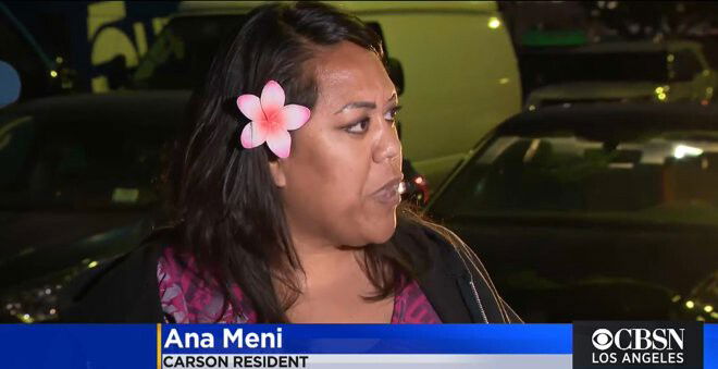 <i>KCAL KCBS</i><br/>A frustrated Ana Meni discusses the pungent