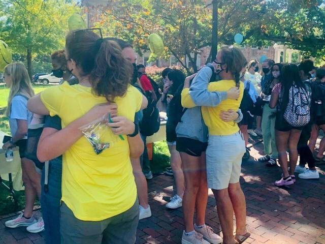 <i>WRAL</i><br/>Parents gathered on the University of North Carolina at Chapel Hill campus Thursday to show their support for students after a challenging week.