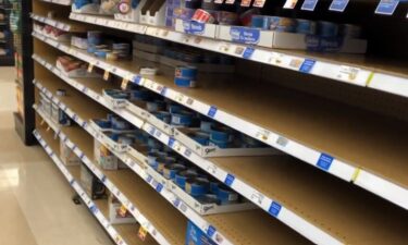 A nationwide shortage of goods and supplies is having a major impact on local grocery stores.