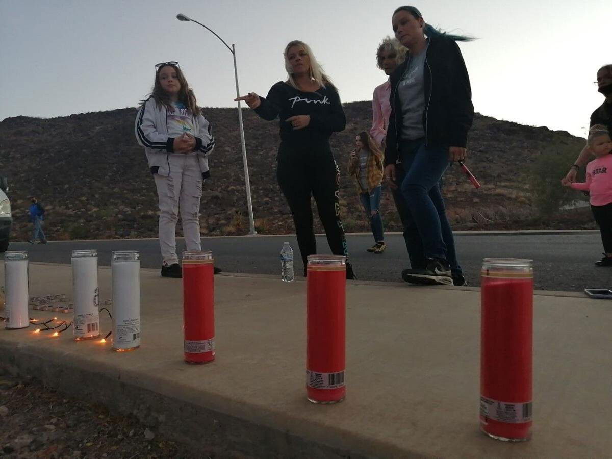 <i>KVVU</i><br/>Mourners gather in Las Vegas to remember Jawaher Hejji