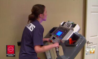 Every step Emma Stephens would take brought her one step closer to her goal. The Forney ISD 8th grader says "I had been on the treadmill for around a year of so….walking for 30 minutes".
