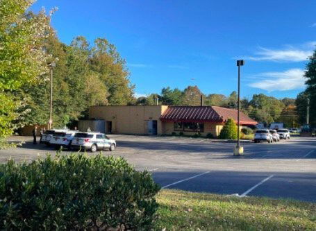 <i>WLOS</i><br/>Authorities are investigating after the body of a woman was found at an abandoned Denny's restaurant off Patton Avenue.