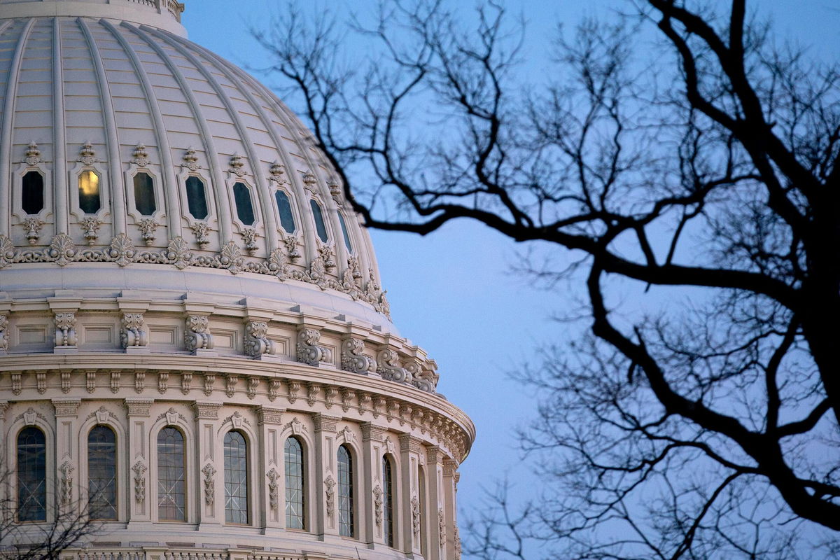 <i>Stefani Reynolds/Getty Images</i><br/>A US Capitol Police officer was attacked on Friday morning by a woman carrying a baseball bat.