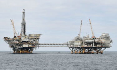 The oil platforms named Ellen